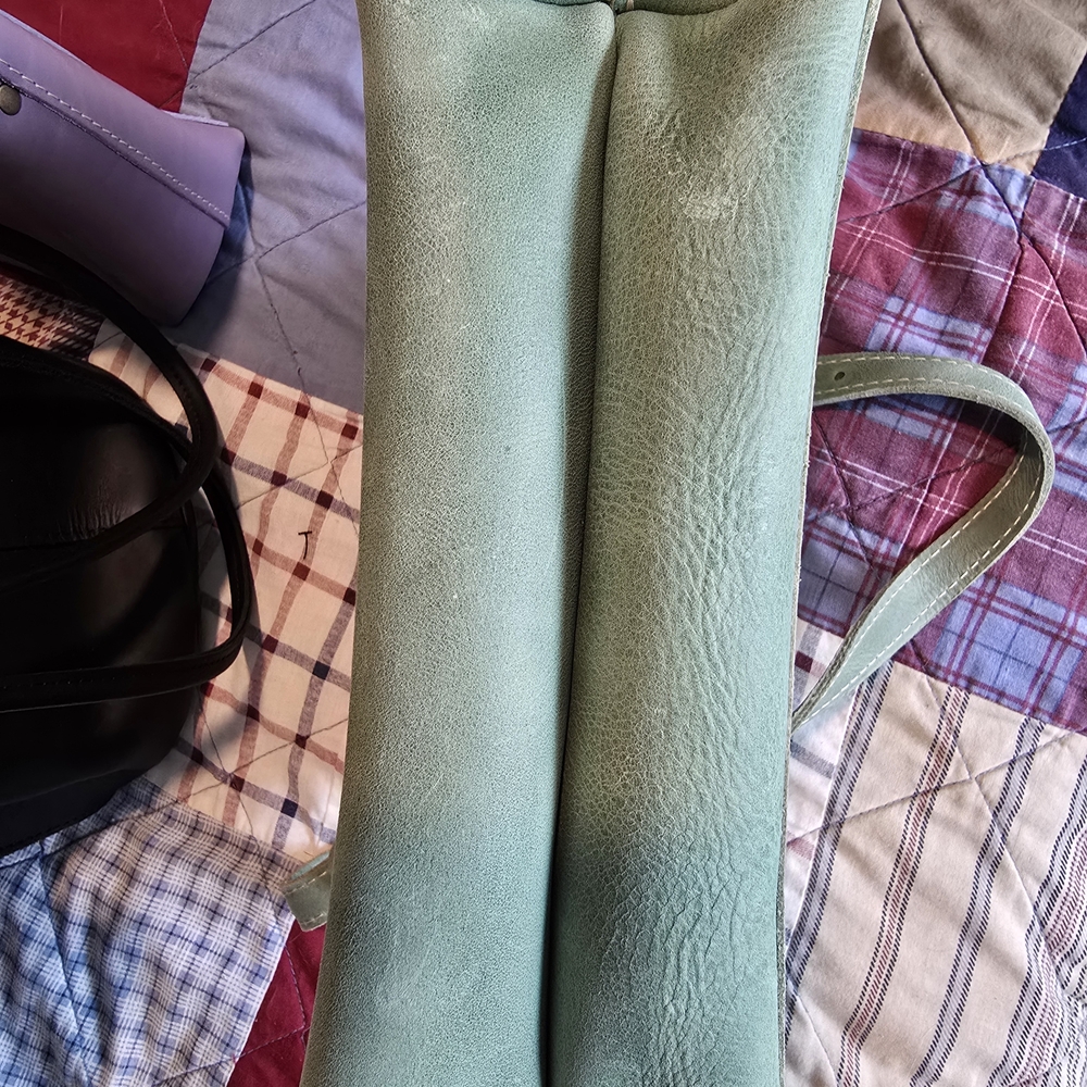Portland Leather Cucumber Mini Crossbody - Picture 5 of 5